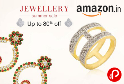 Jewellery Summer Sale Upto 80% off - Amazon