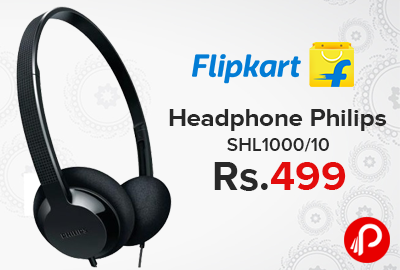 Headphone Philips SHL1000/10 Just at Rs.499 - Flipkart