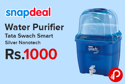 Water Purifier Tata Swach Smart Silver Nanotech at Rs.1000 - Snapdeal