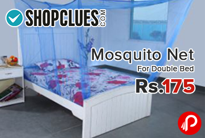 Mosquito Net For Double Bed just at Rs.175 - Shopclues