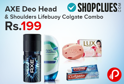 AXE Deo Head & Shoulders Lifebuoy Colgate Combo only in Rs.199 - Shopclues