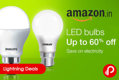 LED Bulbs Upto 60% off | Save on Electricity - Amazon