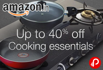 Cooking Essentials Upto 40% off - Amazon