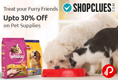 Pet Supplies Upto 30% off | Treat Your Furry Friends - Shopclues