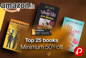 Amazon Best Reads | Top 25 Books Minimum 50% off - Amazon