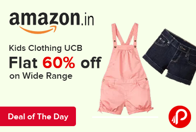 Kids Clothing UCB Flat 60% off on Wide Range - Amazon