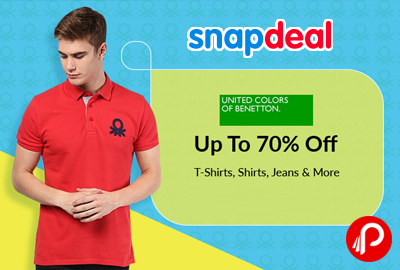 United Colors of Benetton Clothes Upto 70% off - Snapdeal