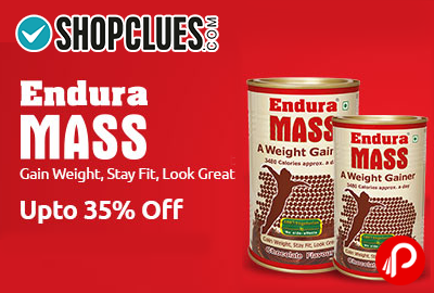 Endura Mass Upto 35% off - Shopclues