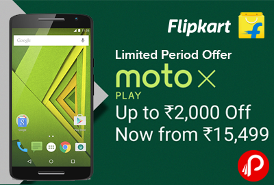 Upto Rs.2000 off on Moto X Play Mobile