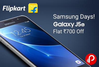 Samsung J5 Mobile Flat Rs.700 off | Samsung Days - Flipkart