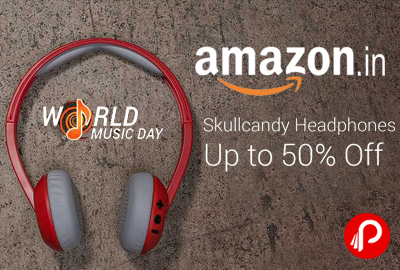 Flipkart Skullcandy Headphones Upto 50% off