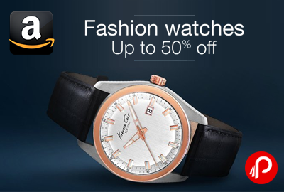 Fashion Watches Upto 50% off - Amazon