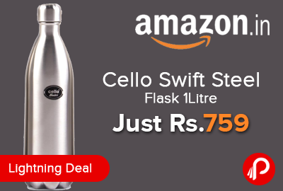 Cello Swift Steel Flask 1Litre