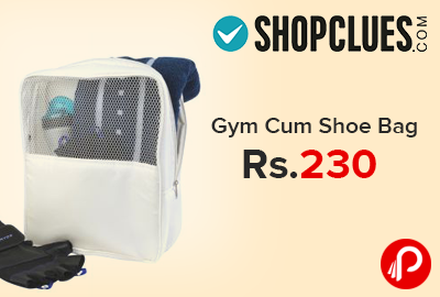 Gym Cum Shoe Bag Just at Rs.230 - Shopclues