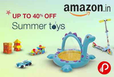 Summer Toys Upto 40% off - Amazon