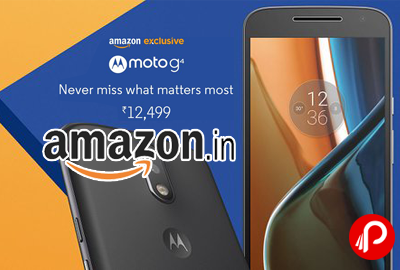 Moto G4 Mobile Just at Rs.12499