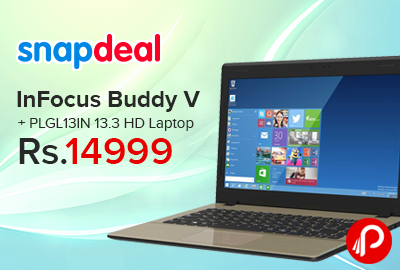 InFocus Buddy V+ PLGL13IN 13.3 HD Laptop Just Rs.14999 - Snapdeal
