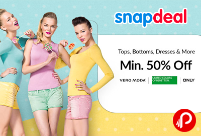Tops Bottoms and Dresses Minimum 50% off - Snapdeal