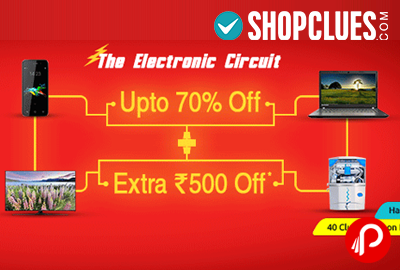 Electronic Sale Upto 70% off | High Voltage Sale - Shopclues
