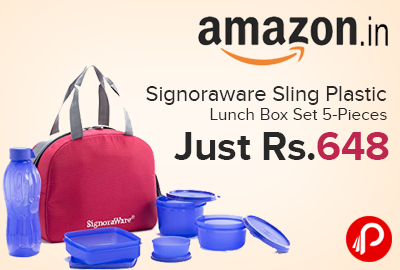 Signoraware Sling Plastic Lunch Box