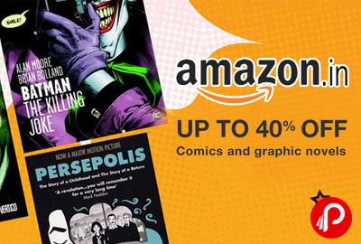 Comic Books & Graphics Novels Upto 40% off