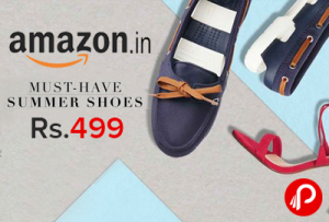 Summer Women Shoes Must-Have starting Rs.499 - Amazon