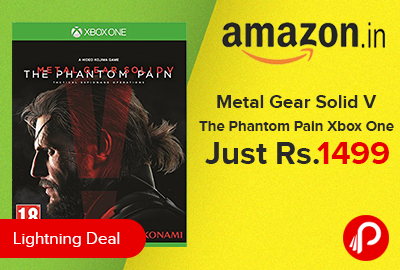 Metal Gear Solid V The Phantom Pain Xbox One Just Rs.1499 - Amazon