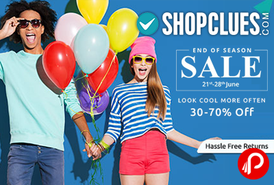 Shopclues End Of Season Sale 30 - 70% off