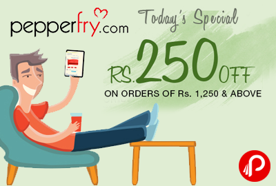 Sitewide Discount Rs.250 off on orders of 1250 | Buy Happy Sale - Pepperfry