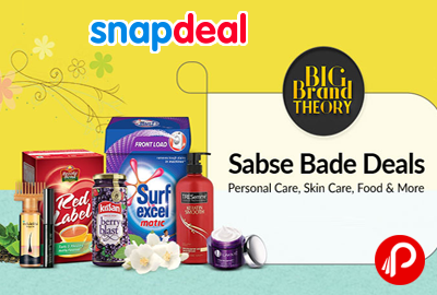 Sabse Bade Deal on Products | Big Brands Theory - Snapdeal