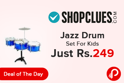 Jazz Drum Set For Kids just Rs.249 - Shopclues