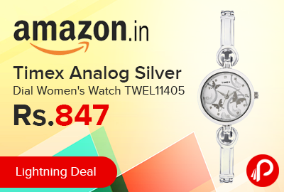 Timex Analog Silver Dial Women's Watch