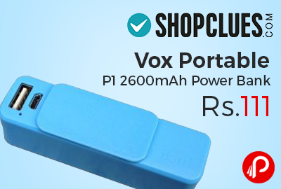 Vox Portable P1 2600mAh Power Bank