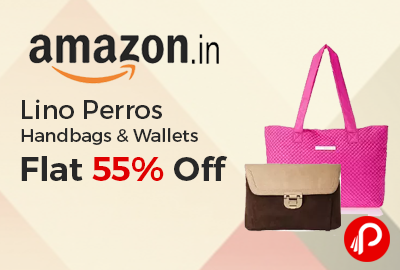 Lino Perros Handbags & Wallets Flat 55% Off - Amazon