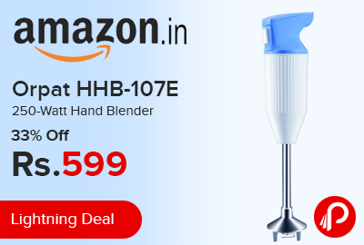 Orpat HHB-107E 250-Watt Hand Blender