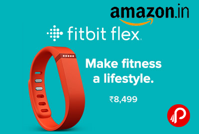 Fitbit Flex Wireless Activity Tracker and Sleep Wristband Just Rs.8499 - Amazon