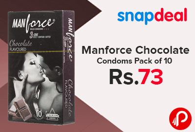 Manforce Chocolate Condoms Pack of 10