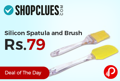 Silicon Spatula and Brush Just Rs.79 - Shopclues
