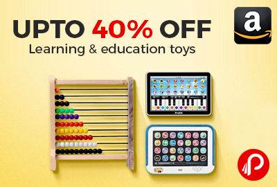 Learning & Education Toys upto 40% off - Amazon