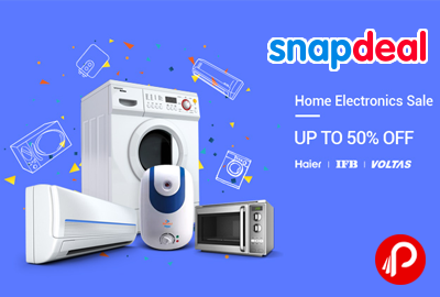 Snapdeal Home Electronics Sale