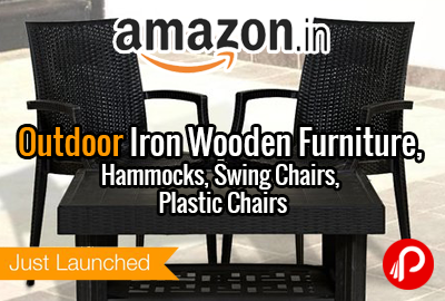 Outdoor Iron Wooden Furniture, Hammocks, Swing Chairs, Plastic Chairs - Amazon