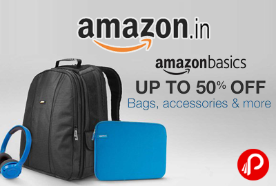 AmazonBasics Upto 50% off on Bags, Accessories - Amazon