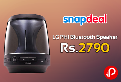 LG PH1 Bluetooth Speaker Just Rs.2790 - Snapdeal