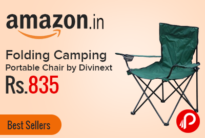 Folding Camping Portable Chair by Divinext Just Rs.835 - Amazon