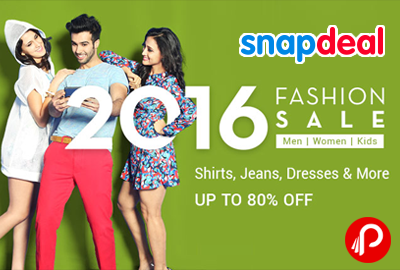 Shirts, Jeans, Dresses Upto 80% off | 2016 Fashion Sale - Snapdeal