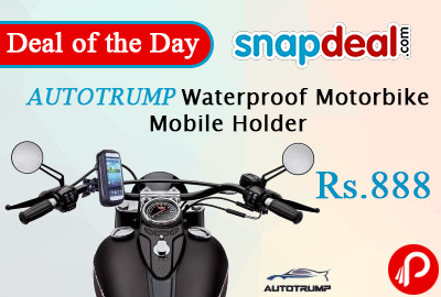 AUTOTRUMP Waterproof Motorbike Mobile Holder