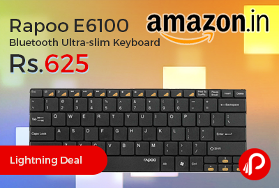 Rapoo E6100 Bluetooth Ultra-slim Keyboard