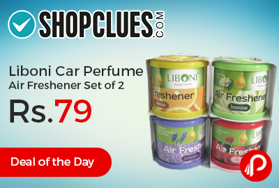 Liboni Car Perfume Air Freshener Set of 2