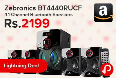 Zebronics BT4440RUCF 4.1 Channel Bluetooth Speakers