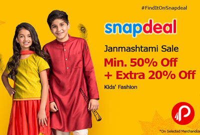 Janmashtami Sale Kids Fashion
